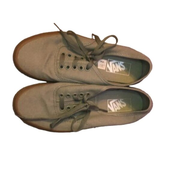 Vans Womens Authentic Pro VN0A3 Dark Shadow Lace Up Skateboard Shoes Size W 8.0 - Picture 2 of 5